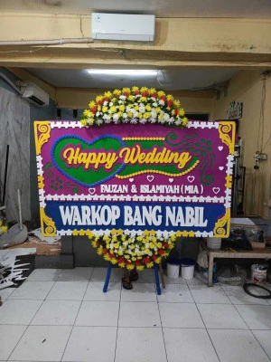 Papan Bunga di Mekar Baru