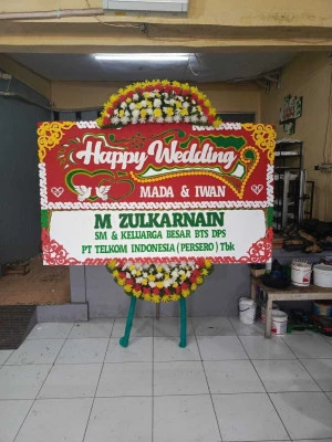 Papan Bunga di Mekar Baru