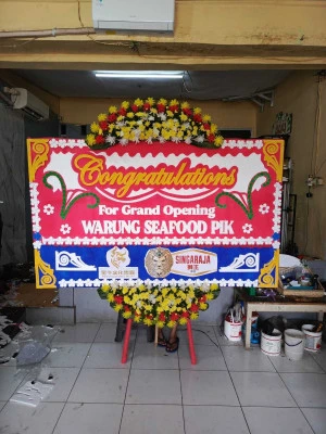 Papan Bunga di Mekar Baru