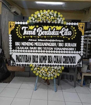 Papan Bunga di Mekar Baru